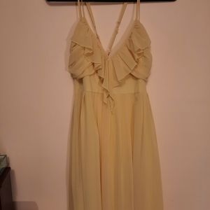 Costa Blanca Yellow Dress